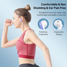 Fangflower ergonomic in-ear design for secure, comfortable wear