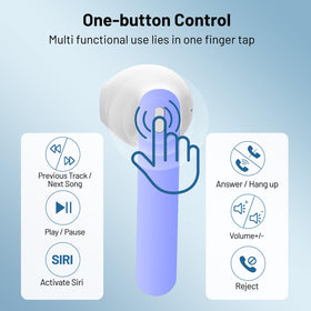 Fangflower IPX7 waterproof earbuds ready for sweat, rain, and workouts