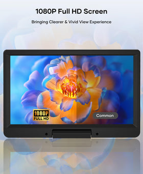 FANGOR swivel screen set at 270 degrees for flexible viewing angles.