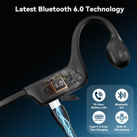 Fanisic bone conduction delivers natural, high-fidelity sound with clear detail.
