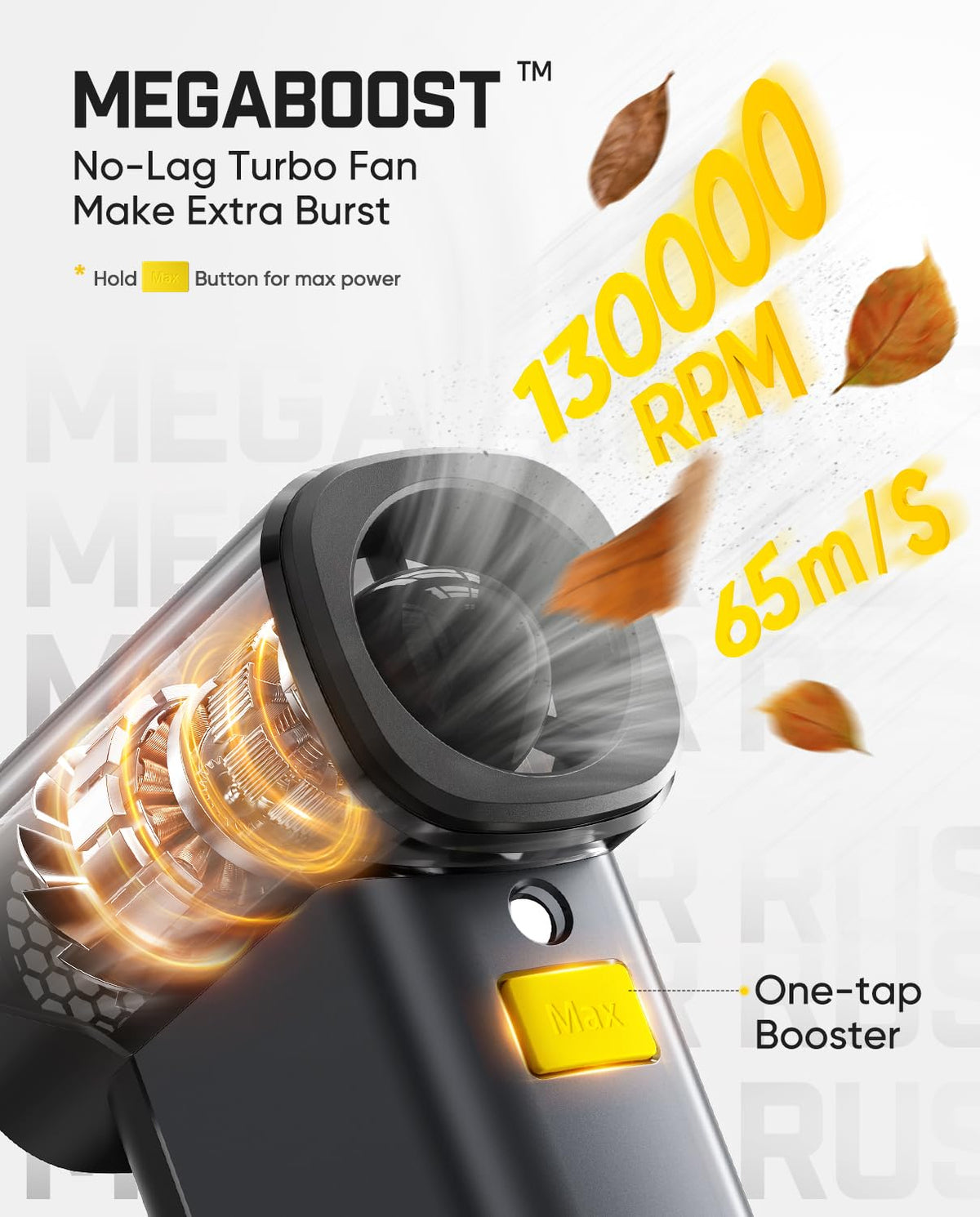Fanttik B10 Pro Max MegaBoost for instant high-velocity airflow