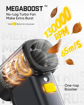 Fanttik B10 Pro Max MegaBoost for instant high-velocity airflow