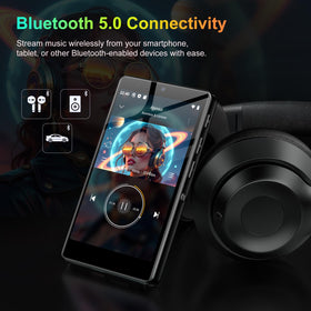 Fanvace 2000mAh battery supports long listening and viewing sessions on the go.