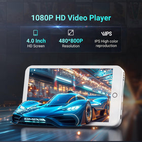 Fanvace Bluetooth and WiFi connectivity supports streaming and online app downloads