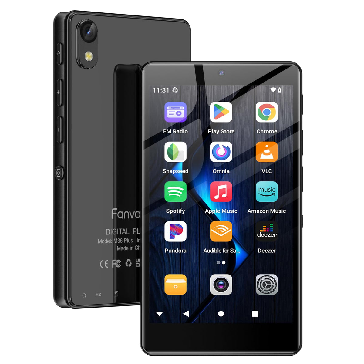 Fanvace 13MP camera captures crisp photos during travel and family moments.