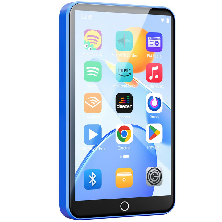 Fanvace front view showing 4-inch screen and tactile buttons for quick control