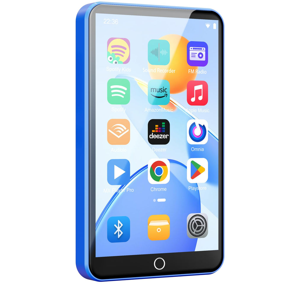Fanvace front view showing 4-inch screen and tactile buttons for quick control