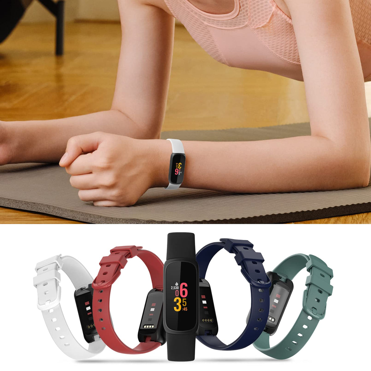 Farluya Inspire 3 colorful band collection for versatile styles.