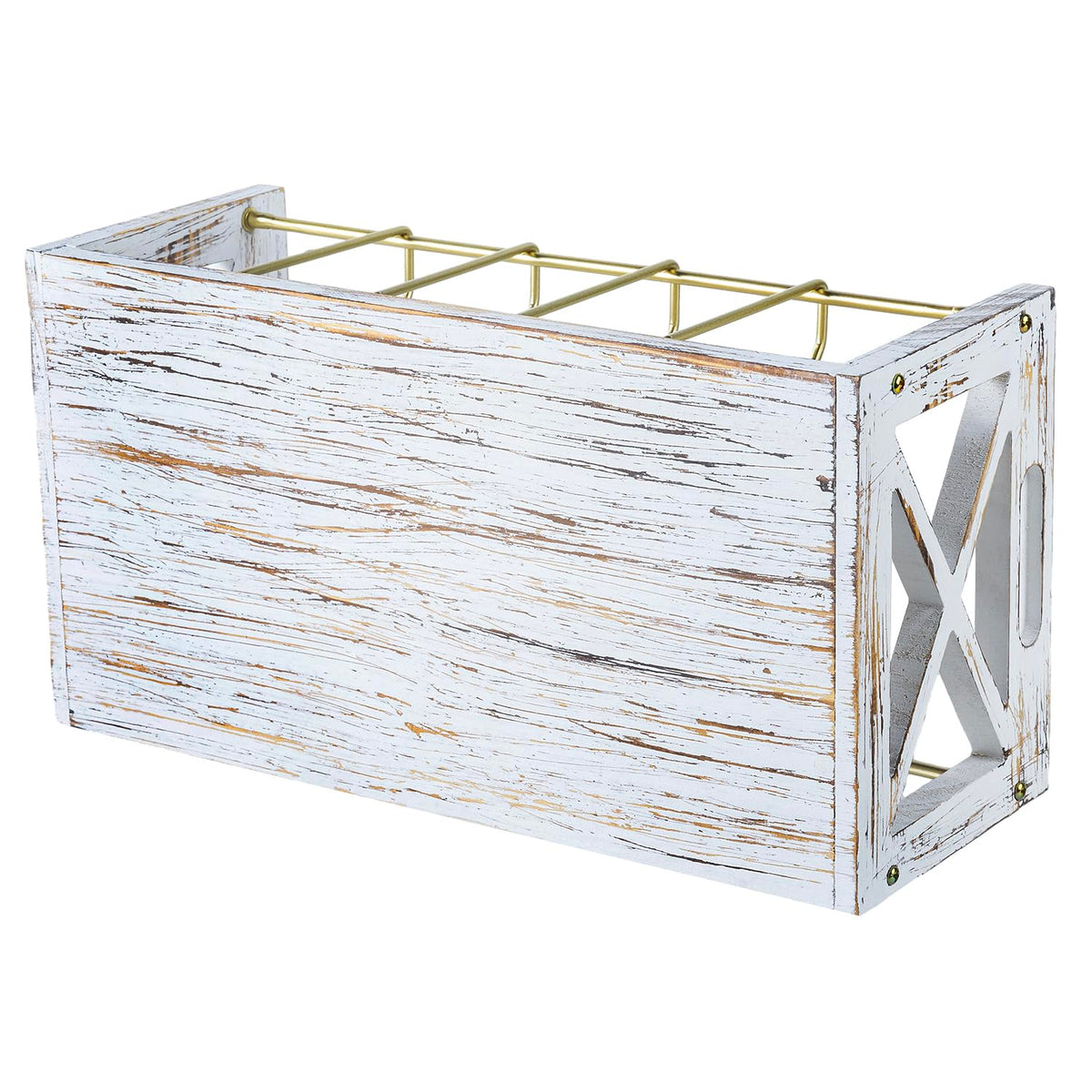 Farm In CD/DVD storage fits most standard cases on a shelf.