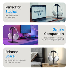 FARWAYVIEW lifestyle studio setup keeping headphones organized and accessible