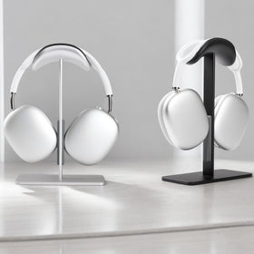 FARWAYVIEW stand side profile highlighting curved cradle and slim silhouette