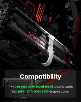 Fasgear 12V-2x6 PCIe extension supports stable power delivery.