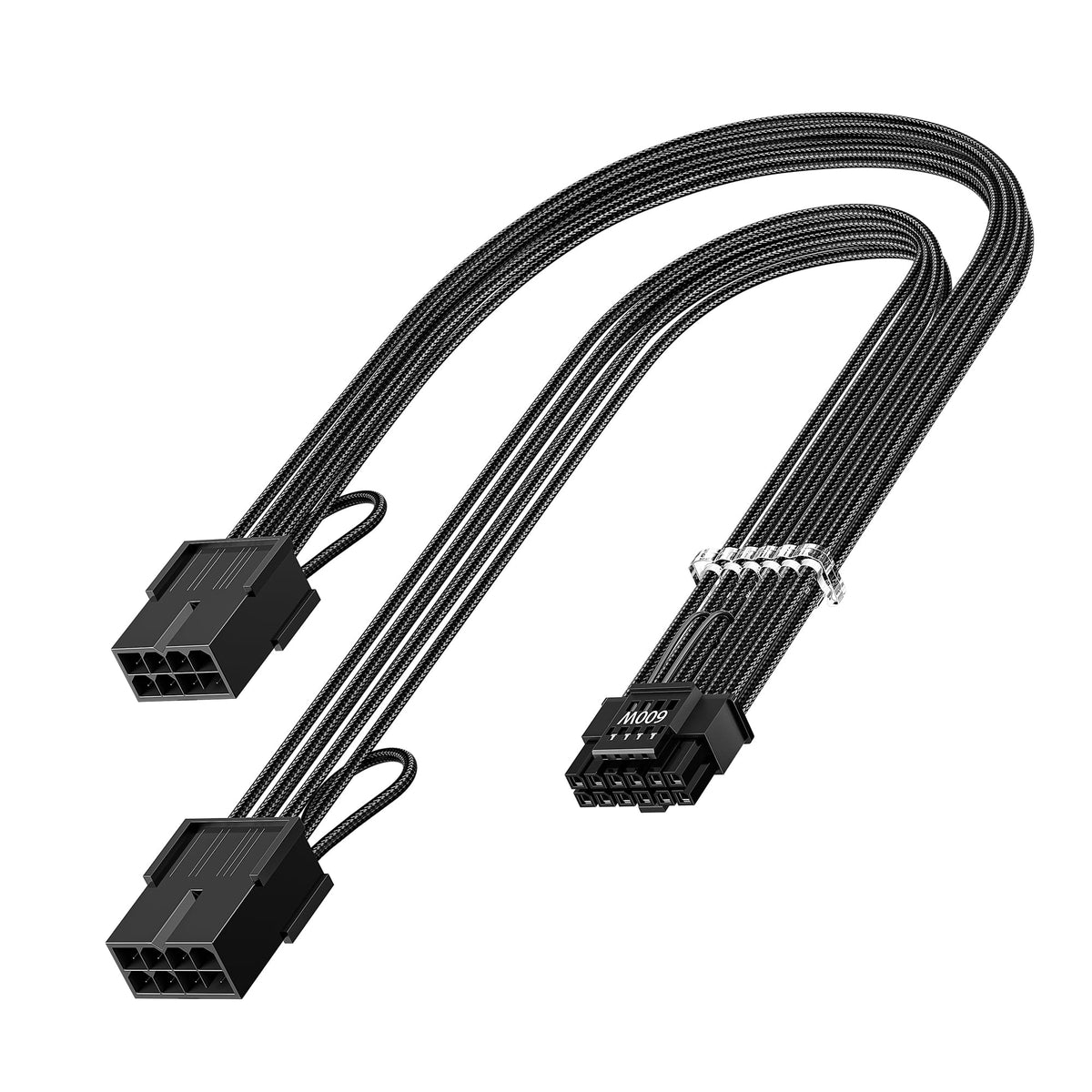 Fasgear 16pin 12VHPWR extension cable, 30cm, for tidy GPU power setup.