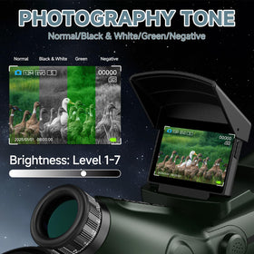 Fashionari Smart Telescope foldable external screen for flexible outdoors setup.
