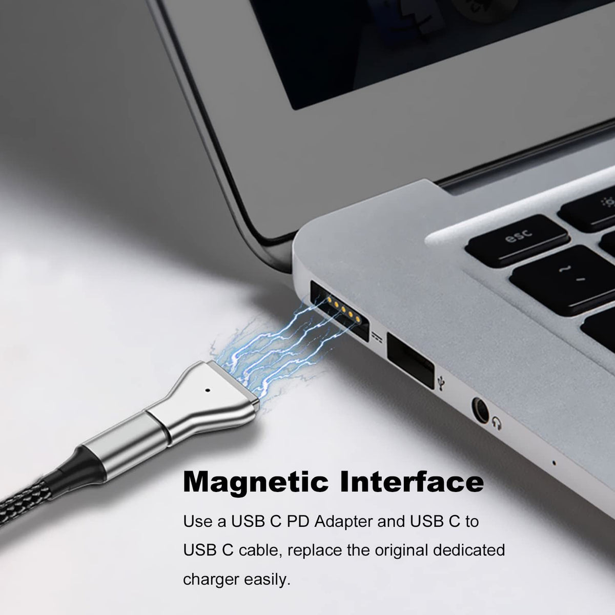 FASTELECTRIC in a travel pouch with laptop depicting convenience for commuters