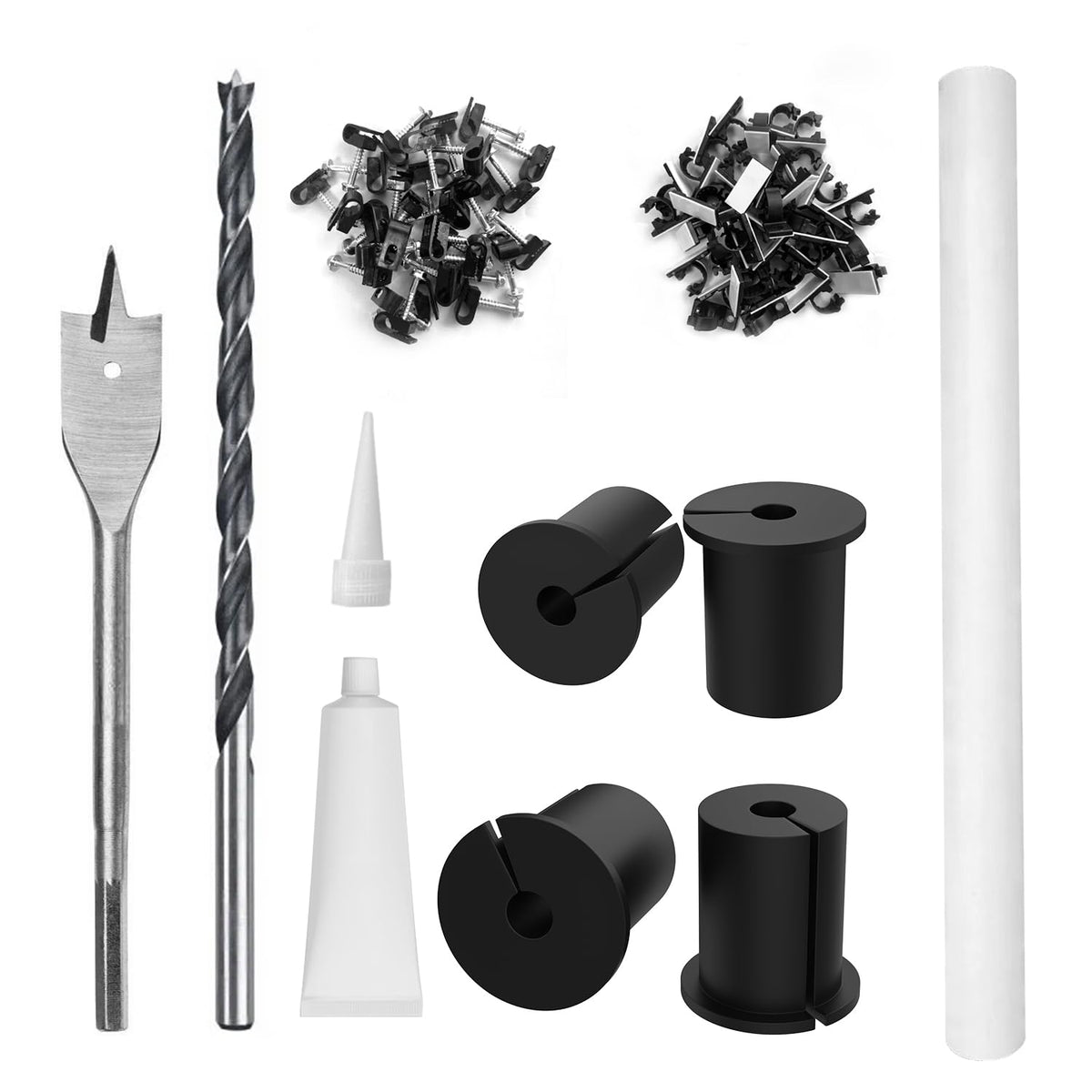 Fatyehx Starlink routing kit with 1-inch wall grommet for neat cable entry