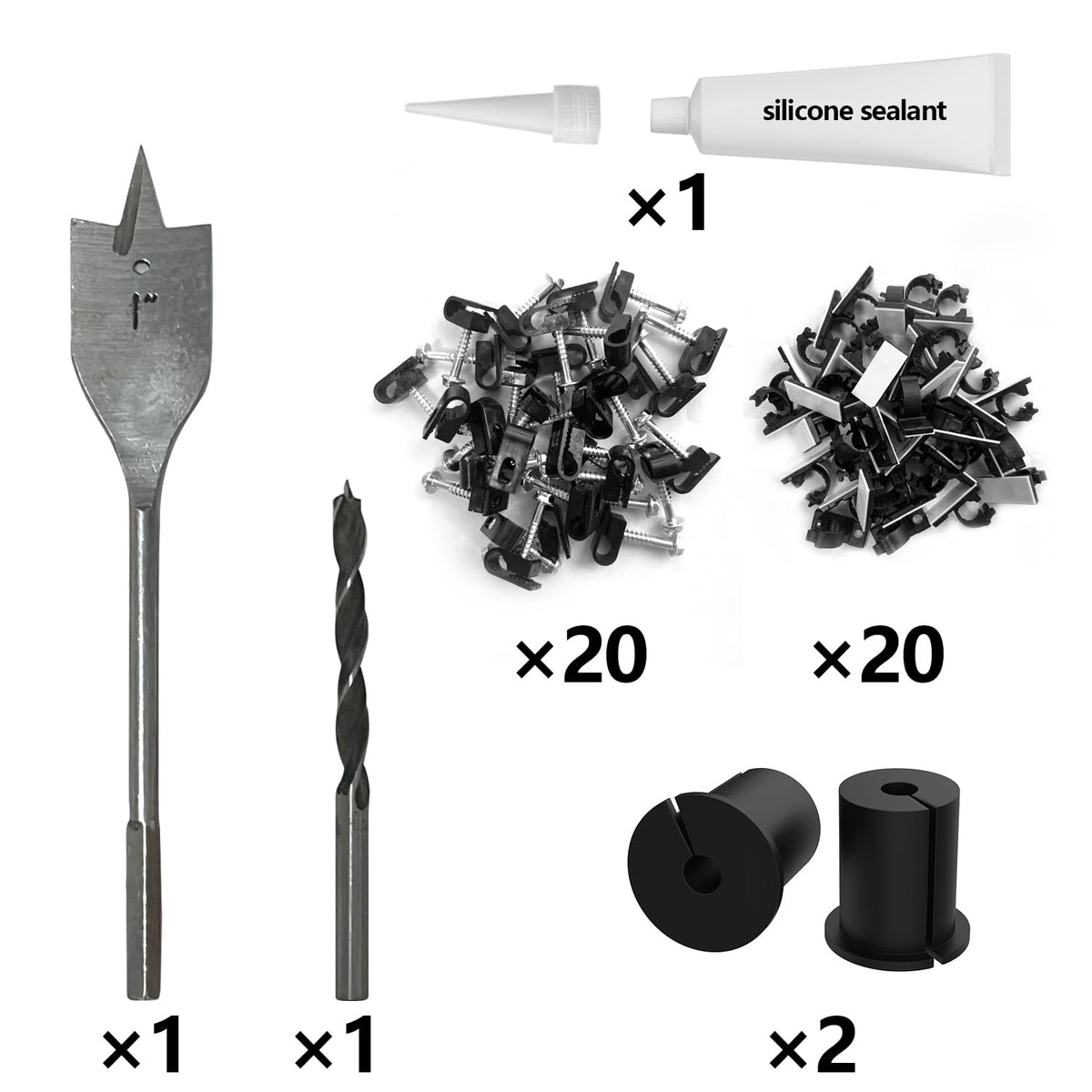 Fatyehx Starlink packaging contents show complete installation kit advantages.