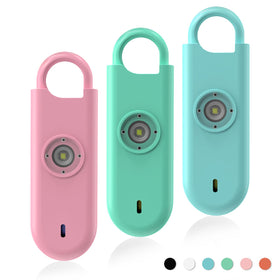 Fauxomor 140dB alarm pack blue shows portable safety for daily carry and quick alert
