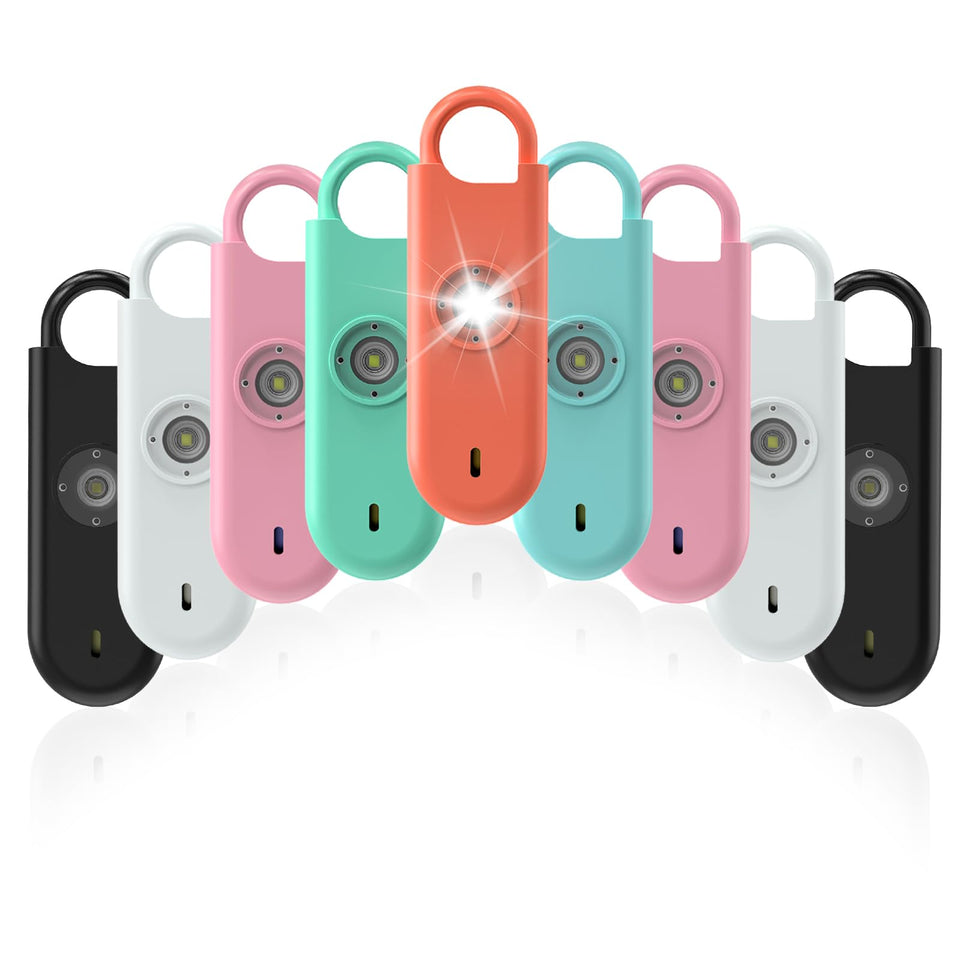 Fauxomor front view of 9-pack box showing compact alarms and benefits