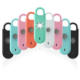 Fauxomor front packaging showing nine compact alarms and benefits