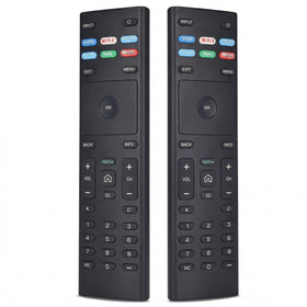 FAVLOV two‑pack front view showing full remote set ready to use