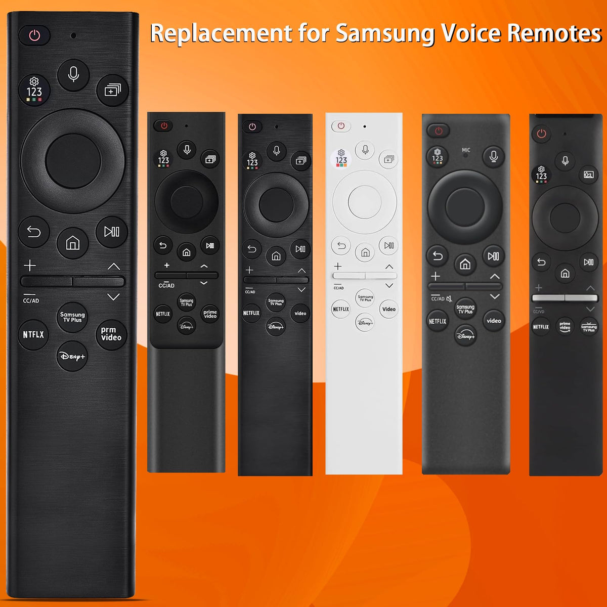 FAVLOV remote quick-access buttons ready for Netflix and Prime Video