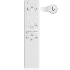 FAVLOV Samsung The Frame remote closeup for reliable control.