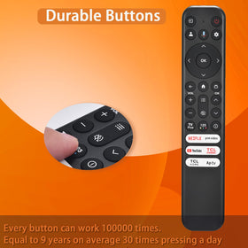 In-hand usage with FAVLOV TCL remote