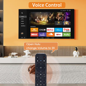 Pairing steps shown on screen with FAVLOV remote