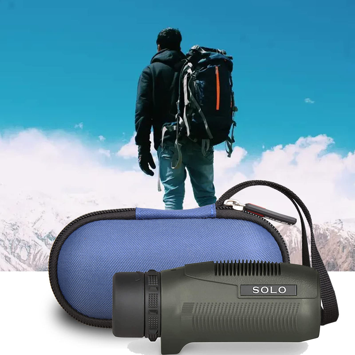 FBLFOBELI travel-friendly case provides reliable protection for monocular gear