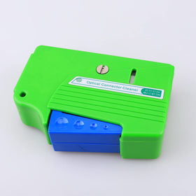 FC-6S one-click pen cleaning action delivers quick, precise end-face cleaning