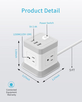 FDTEK smart IC USB charging automatically distributes power to connected devices.