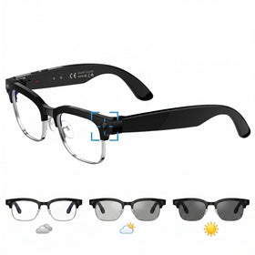 Fecoul AI Smart Camera Glasses capture 1080p POV video for hands-free vlogging