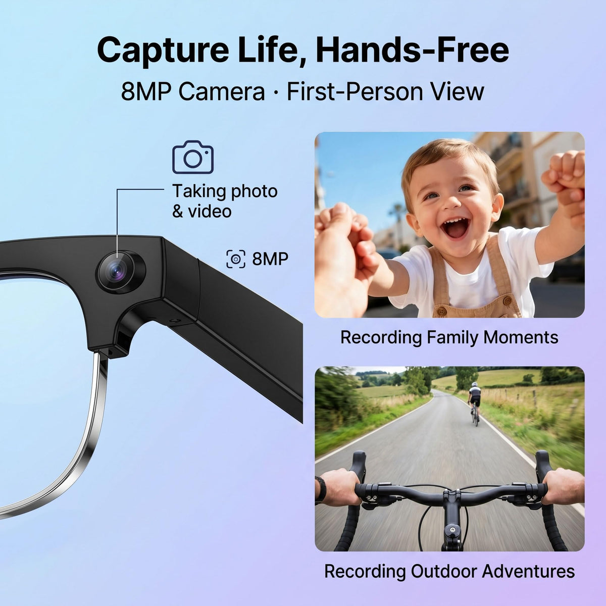 Fecoul AI Smart Camera Glasses provide real-time translation for multilingual conversations