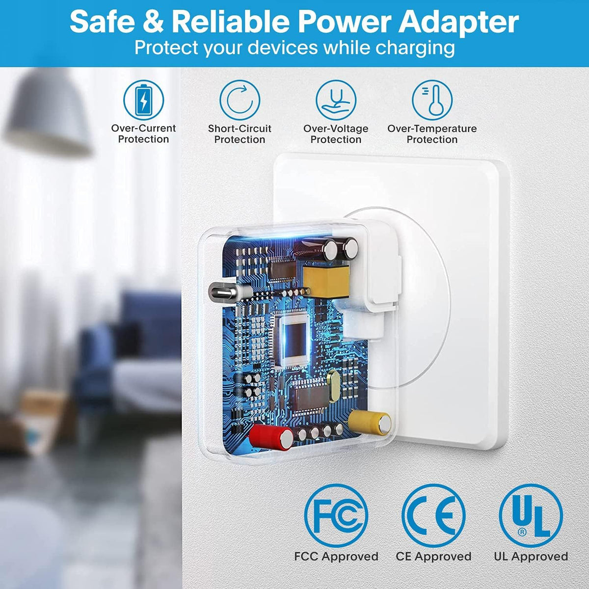 Feedyor 118W USB-C charger compatibility shows broad device support for laptops and tablets.