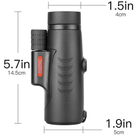 FEEMIC used for birdwatching in nature to show real-world viewing advantage
