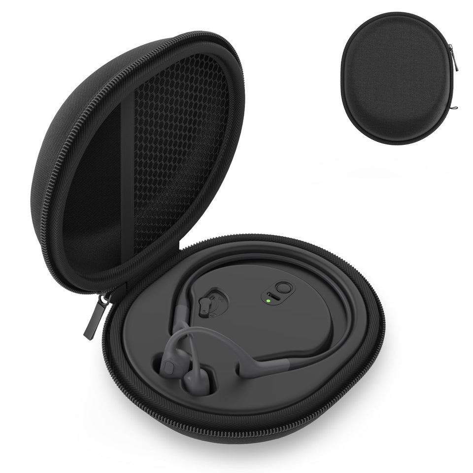 FEFAIA 3-in-1 wireless charging station compatible with Shokz, ideal for on-the-go charging