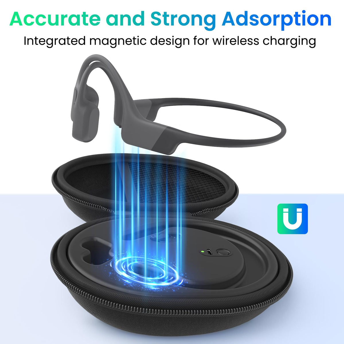 FEFAIA hard shell with Oxford fabric protects headphones from drops