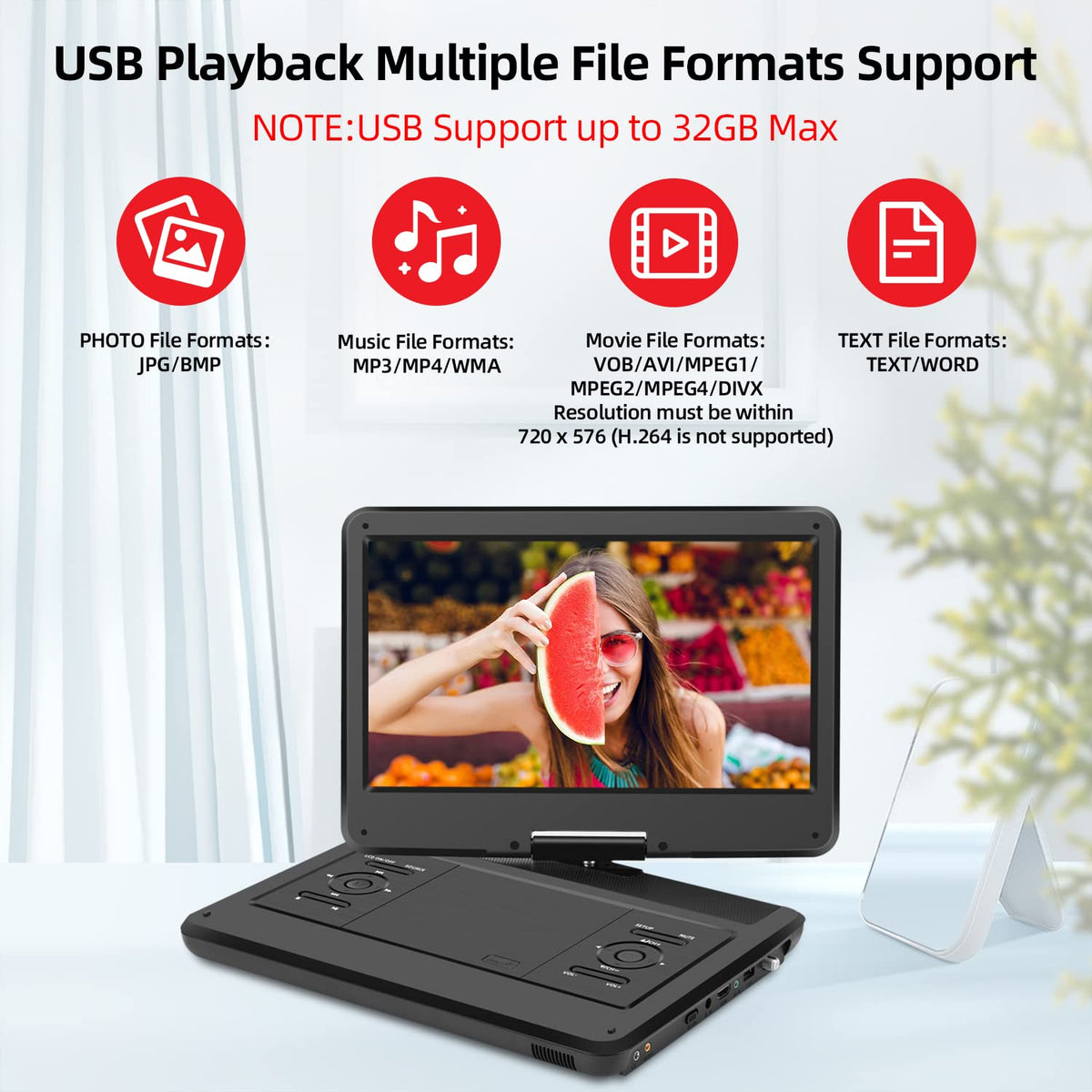 Feihe HDMI USB AV ports for versatile connections