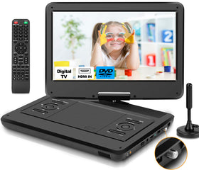 Feihe portable tv-dvd 16.5-inch front view for on-the-go viewing
