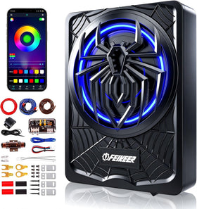 Feikeer 10in subwoofer amp package boosts road bass for confident drives