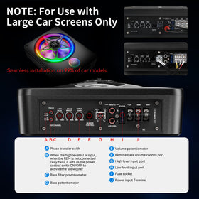 Feikeer deep bass demo for immersive car audio