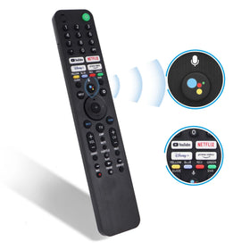 Feikeer RMF-TX520U remote front view for Sony TVs with quick navigation