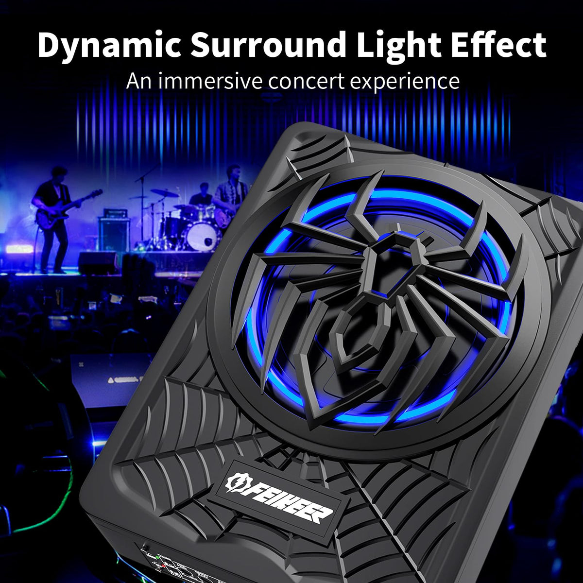 Feikeer truck-suv-jeep-compatibility adapts to various vehicles for balanced sound