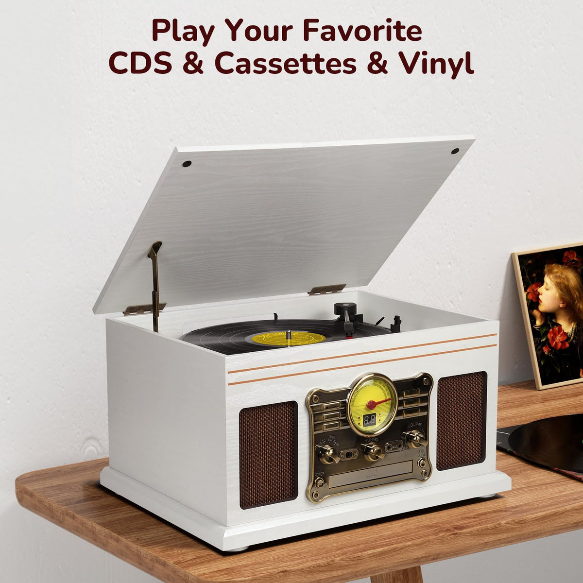 FEKTIK 10-in-1 CD tray provides easy CD access for popular formats