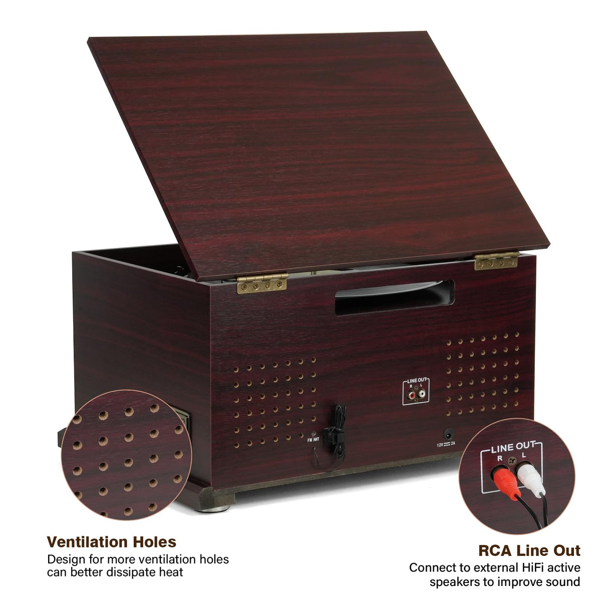 FEKTIK cassette deck enables retro playback with modern convenience.