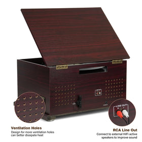 FEKTIK cassette deck enables retro playback with modern convenience.