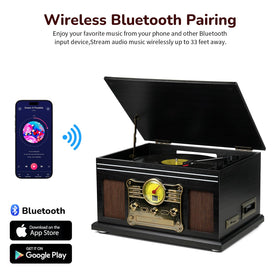 FEKTIK cassette player inset demonstrates retro media compatibility.