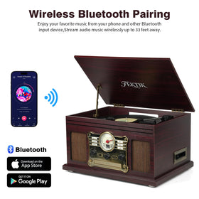 FEKTIK CD player with easy eject for quick track access.