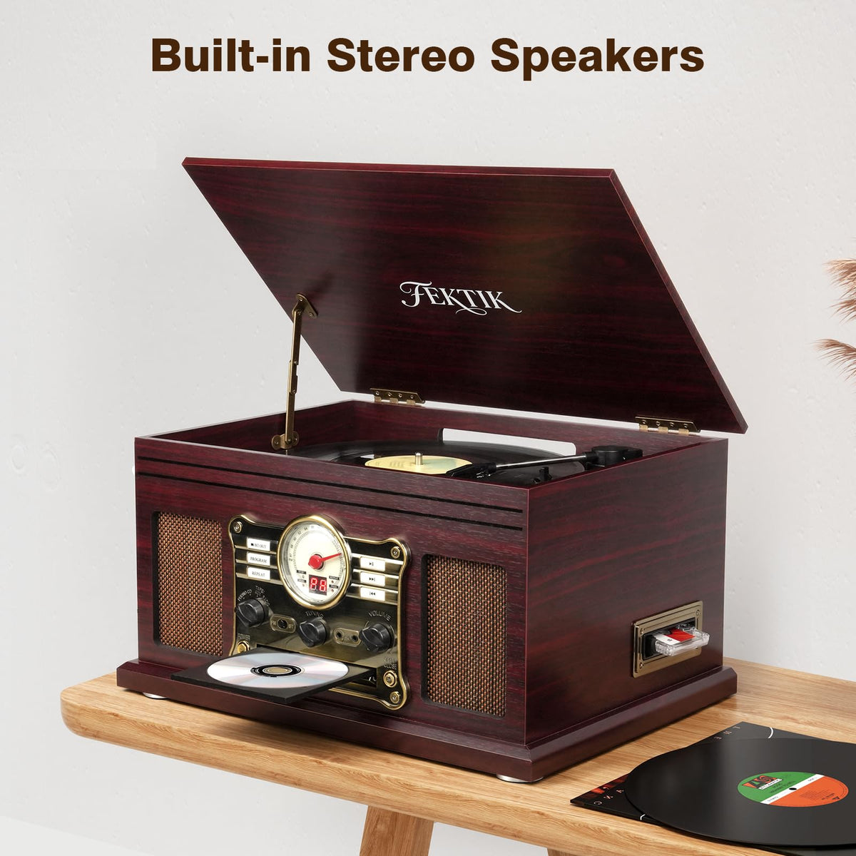 FEKTIK FM radio tuner for news and music on demand.
